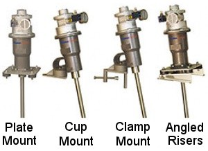 Pneumatic Direct Drive Mixers